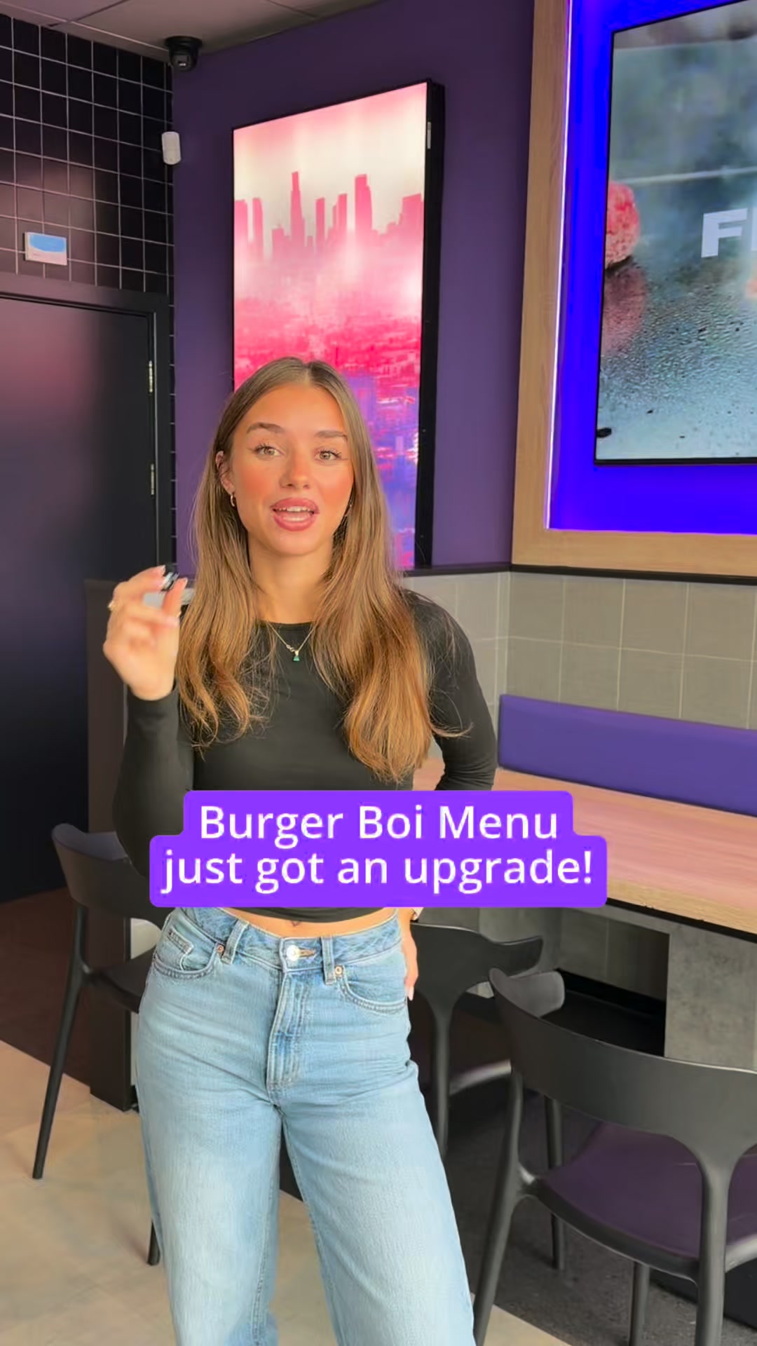 Anúncio de Burger Boi