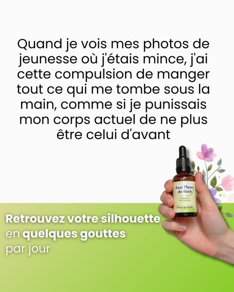 Perdre durablement avec Azur Fleurs de Bach