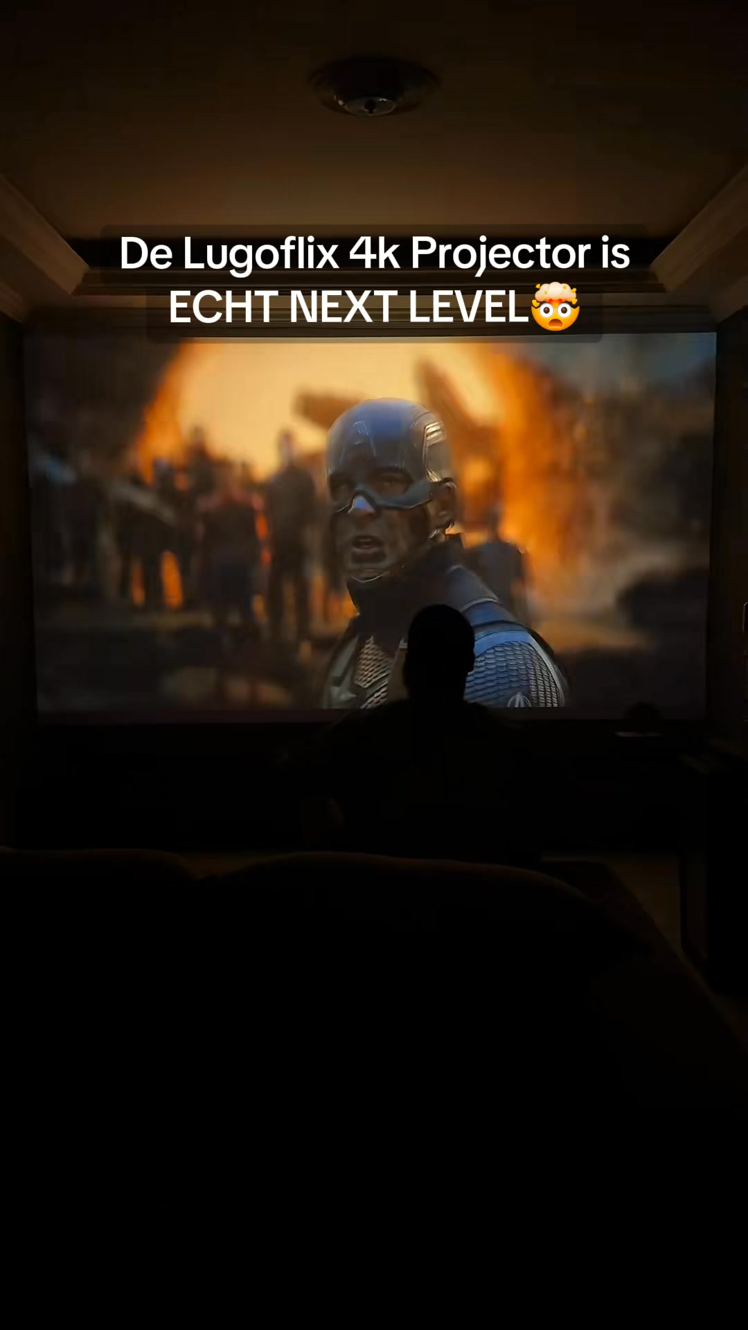 Geniet op 200 inch