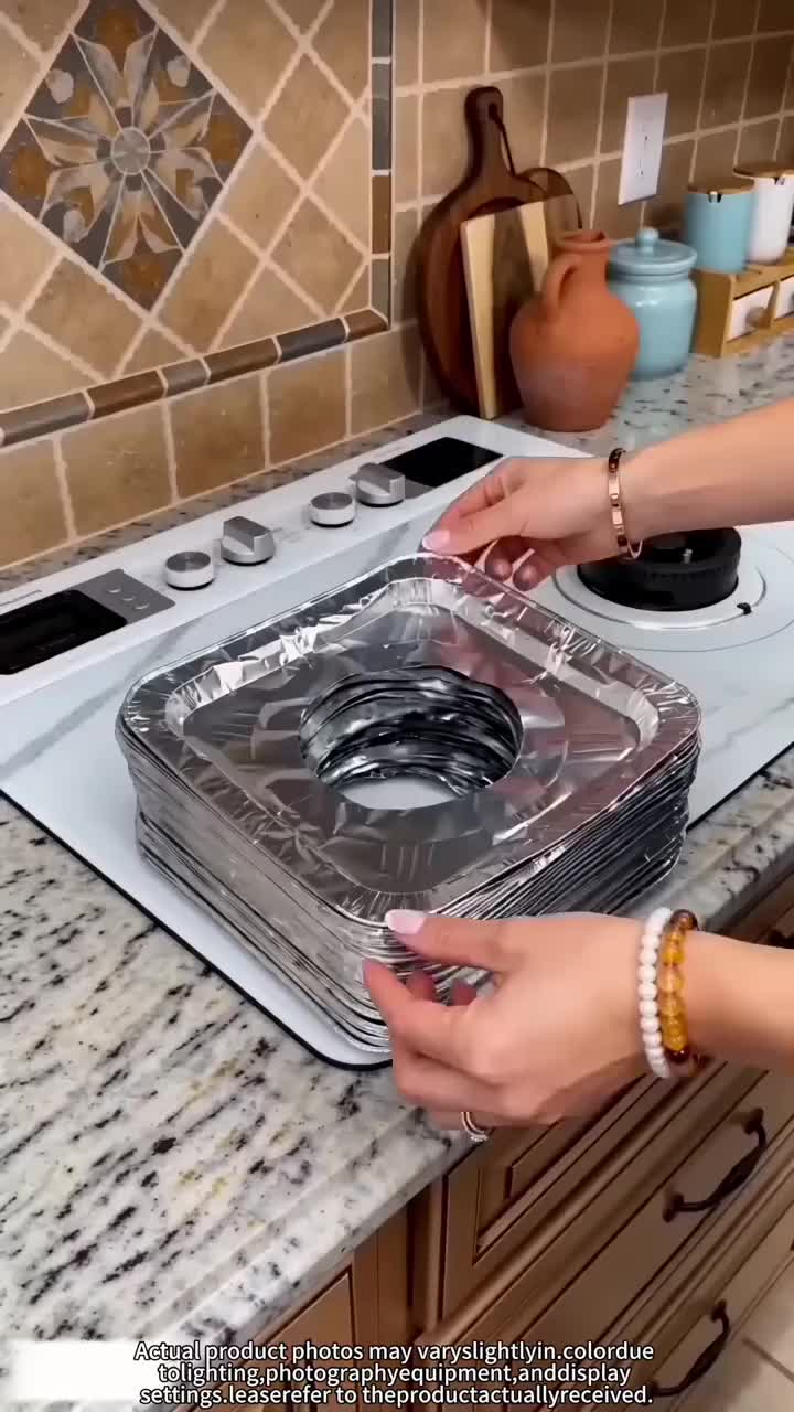 Gas Stove Aluminum Foil Pad