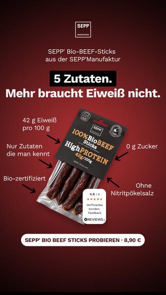 42 g Protein. 0 g Zucker.