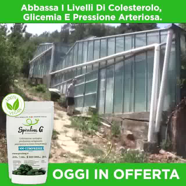 Spirulina G: La micro Alga prodotta in Italia Depura il tuo Organismo, Migliora le Funzioni Digestive e ti dona ENERGIA