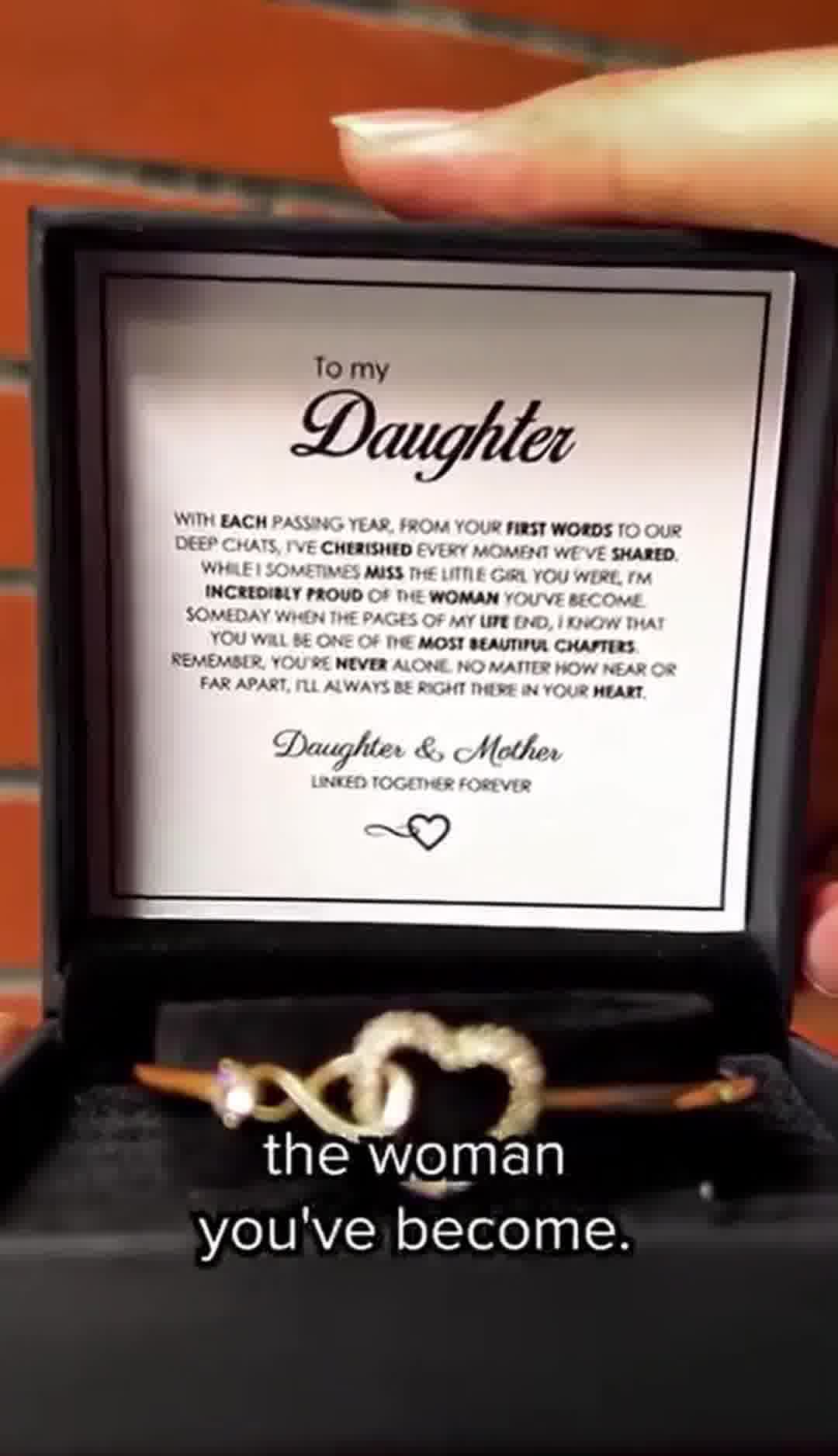 Forever connected through love.