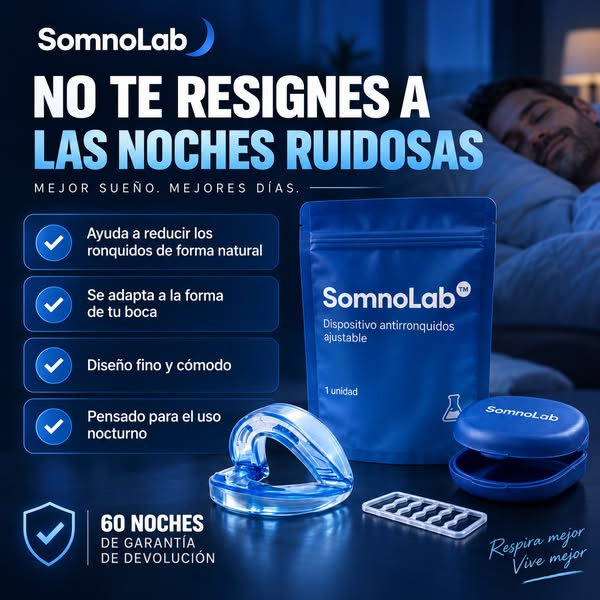 ¡Elimina los ronquidos desde la primera noche!