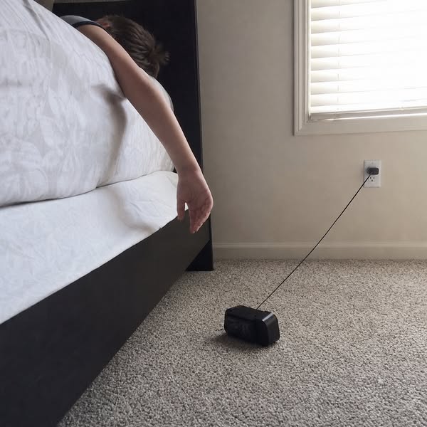 You've been his alarm clock long enough.