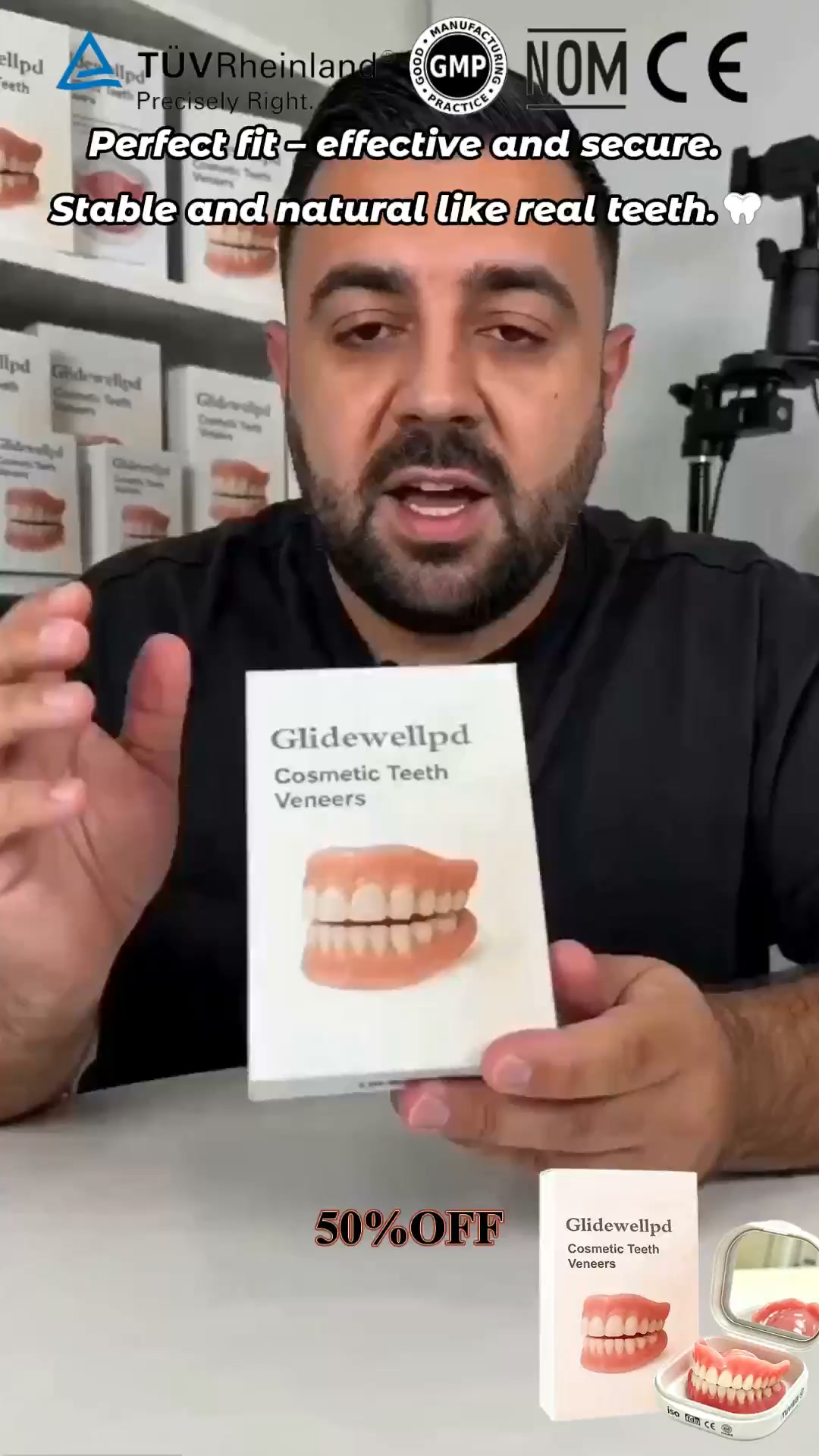 TAP “SHOP NOW” TO CUSTOM-FIT YOUR SMILE