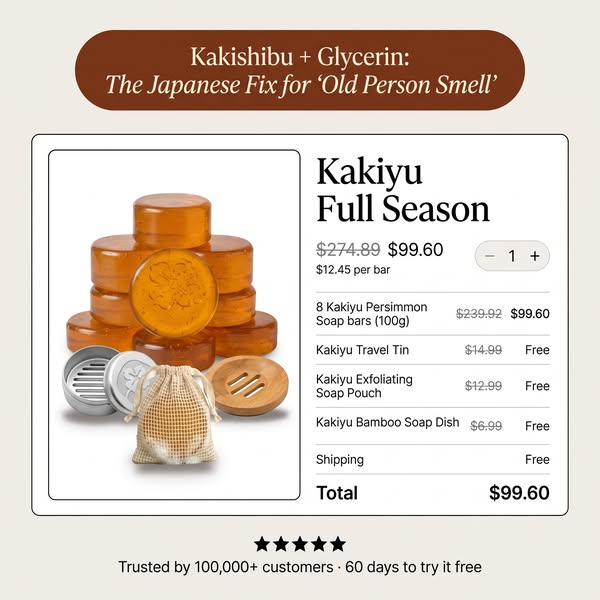 Real Kakishibu Persimmon Soap
