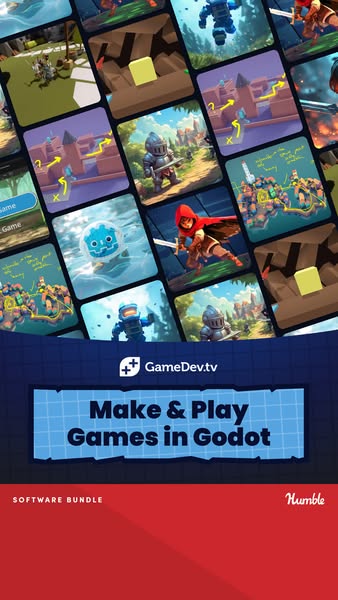 Make & Play Games in Godot | GameDev.tv