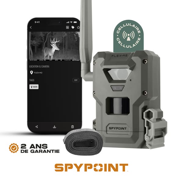 Le piège photo 4G FLEX-M2 - Ne manquez plus aucune prise