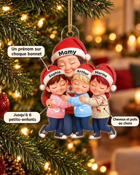 Mamy et ses petits-enfants