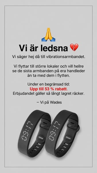 Väcker bara dig. Helt tyst.
