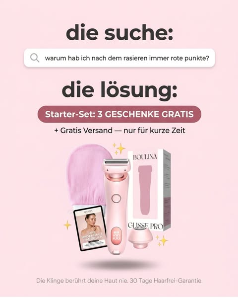 + 2 GRATIS Geschenke - Nur für kurze Zeit!