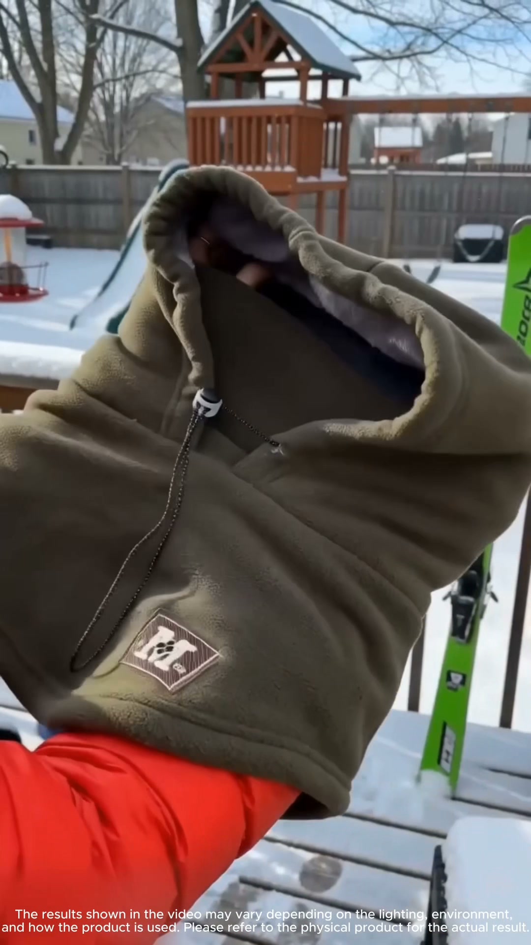 HOT SALEFleece Double Layer Integrated Hat