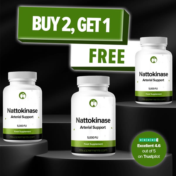 Buy 2 Get 1 Free! Get Nattokinase Today!