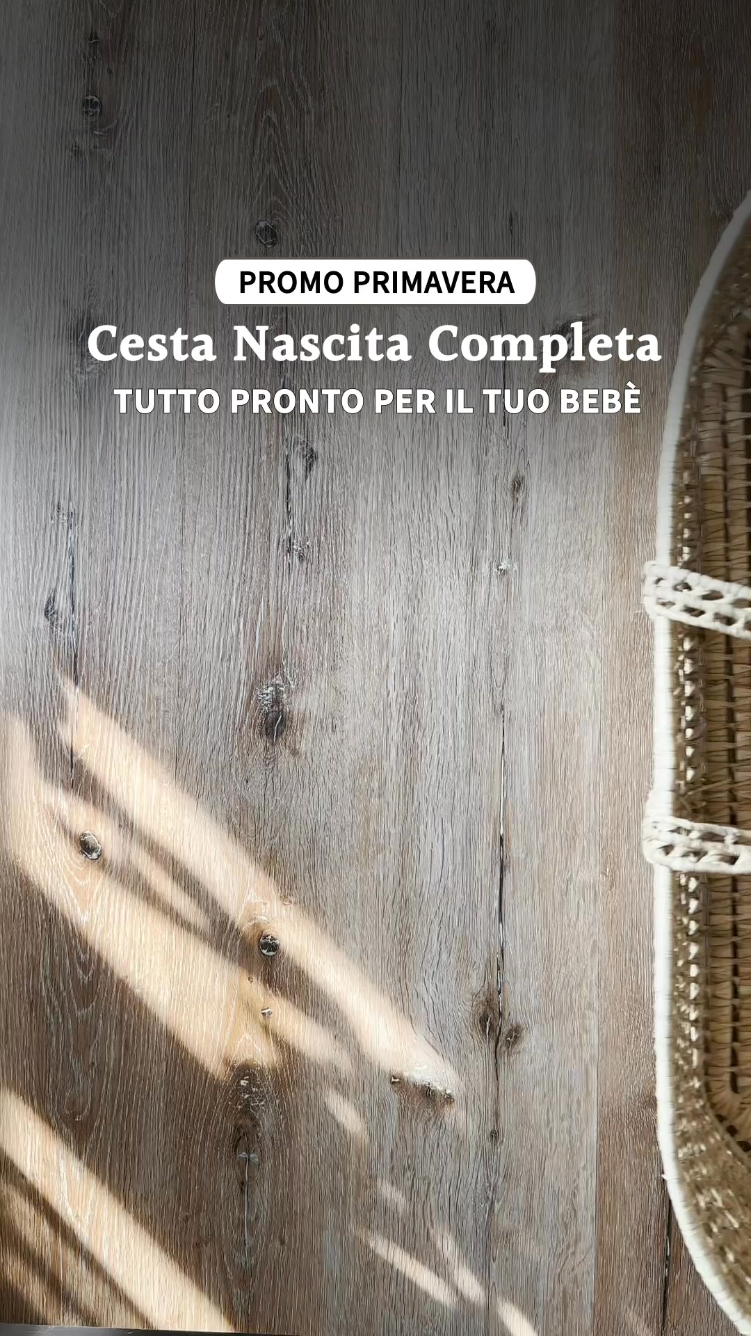 Cesta Portabebè Vintage