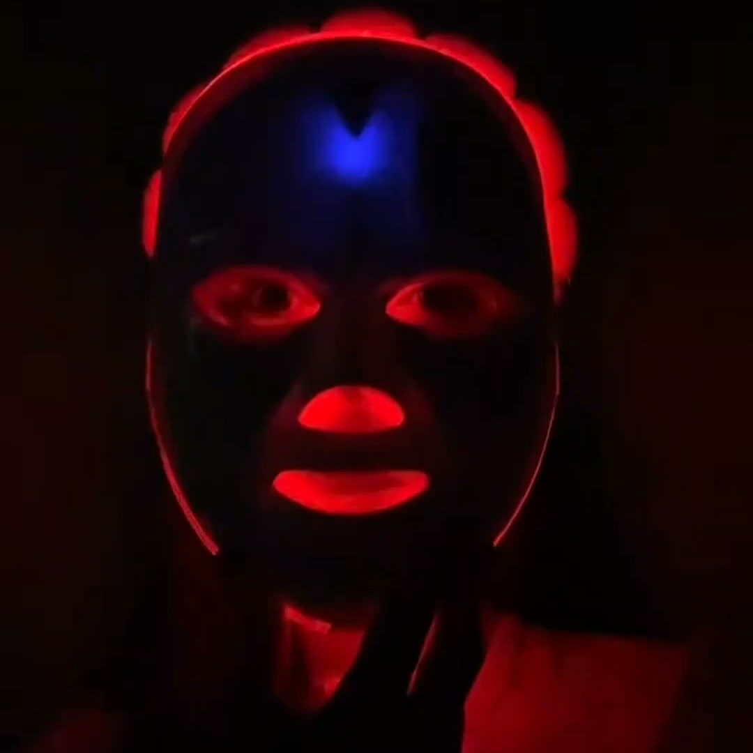 Masque LED Photothérapie 7 Couleurs