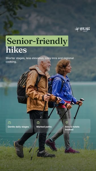 Senior-friendly hikes