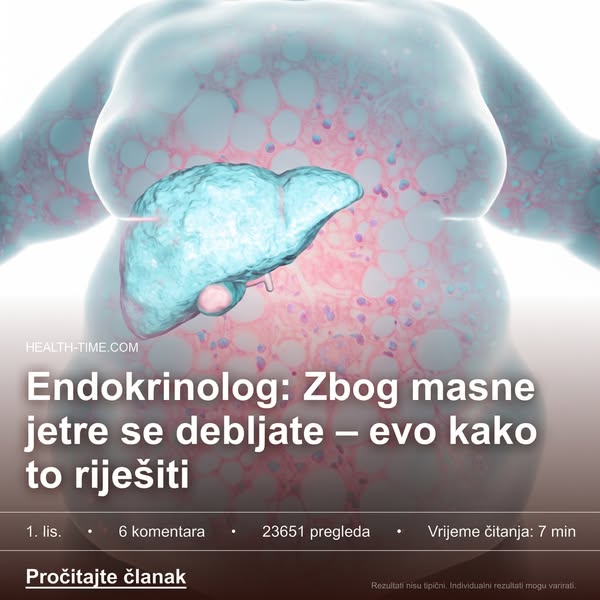 Masna jetra vas deblja – evo kako to riješiti