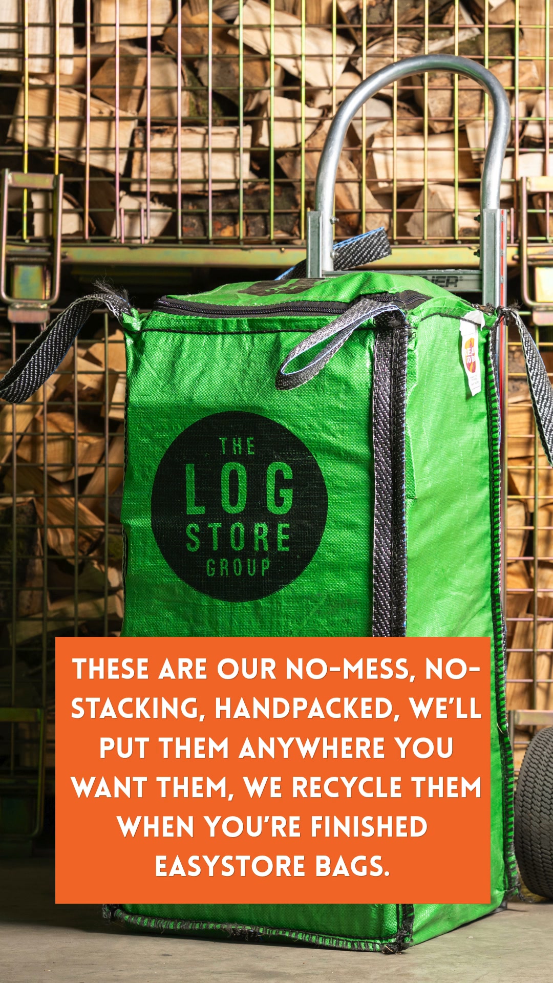 Hand-Stacked Kiln-Dried British Logs
