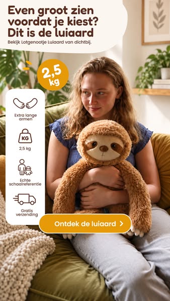 2kg verzwaarde knuffel