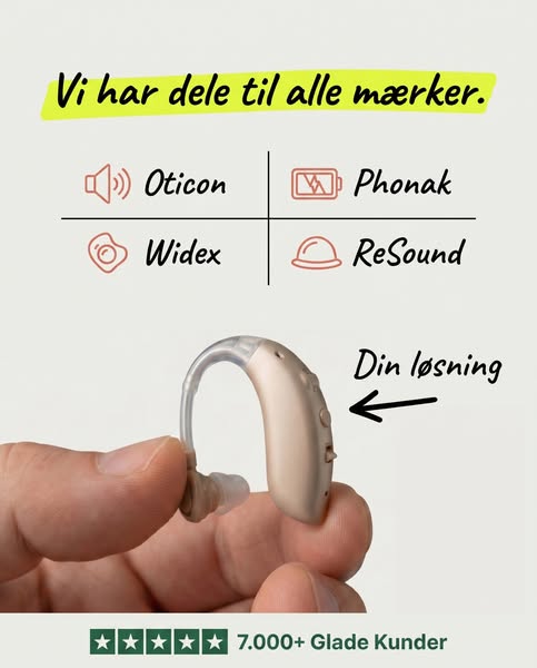 Vi har alt tilbehør til dit høreapparat hos Japebo