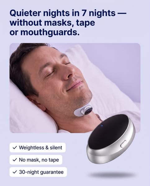 The Silent Fix for Snoring — No CPAP, No Prescription
