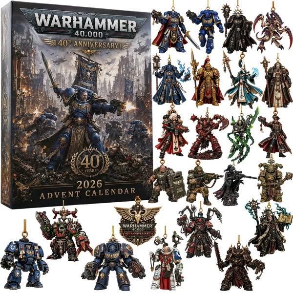 Warhammer 40,000 40th Anniversary 2026 Advent Calendar - BUY 1