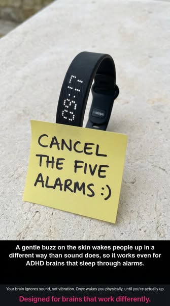 ADHD Mornings Are Different. This Alarm Gets It.