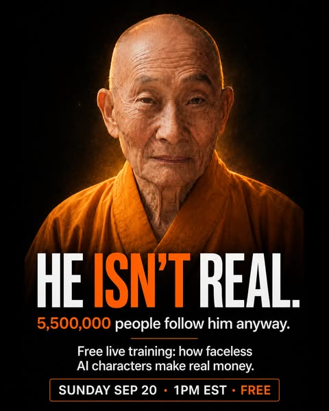 He Isn't Real. The $500,000 Is.