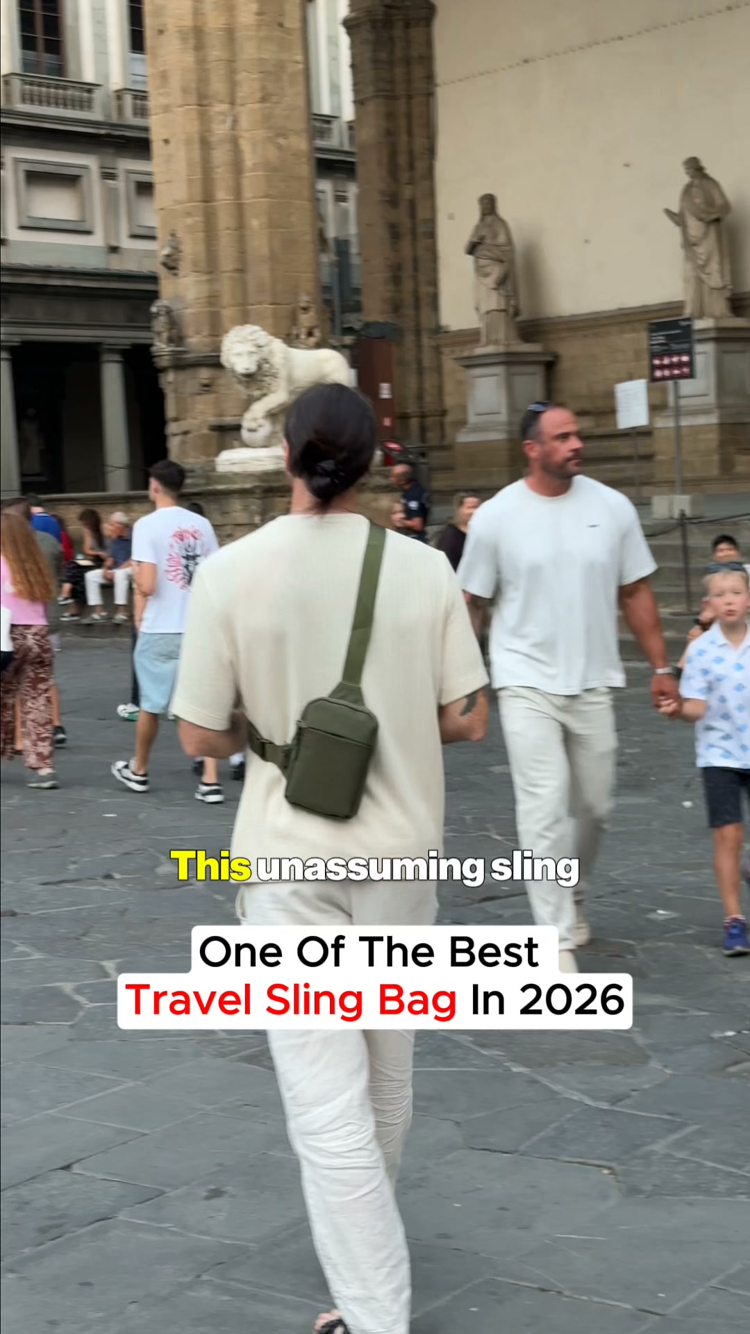 Travel smarter with our sling bag