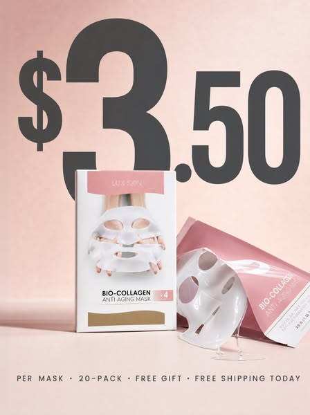 Viral Korean Bio-Collagen Mask - $3.50 each