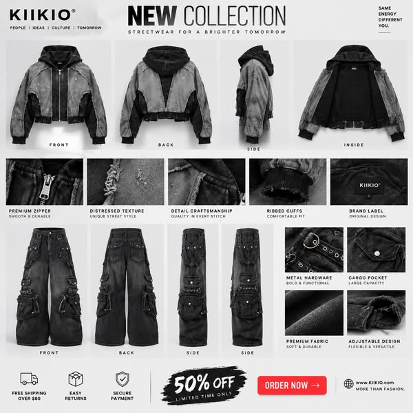 KIIKIO New Collection | Streetwear Redefined