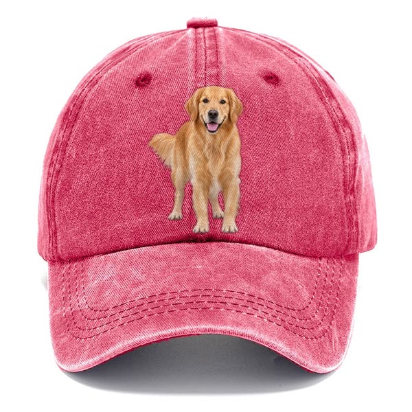 Golden Retriever Standing Top Breeds Cap | Pandaize
