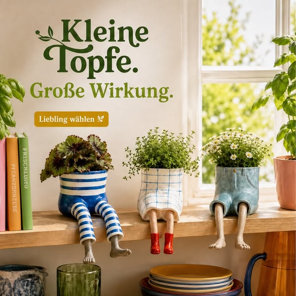 Gib Pflanzen Persönlichkeit