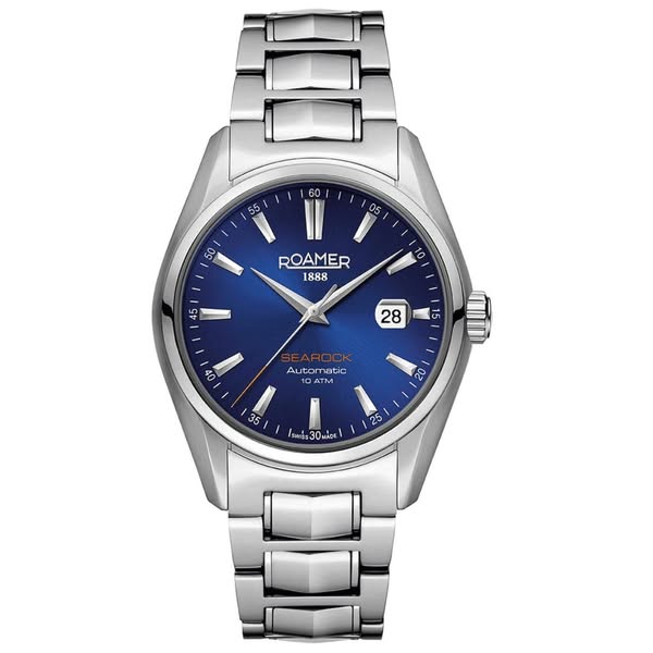 Αυτόματο Ρολόι Roamer Searock Automatic 210633-41-45-20 Με Μπρασελέ