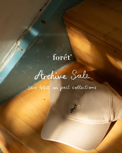 40% off past collections