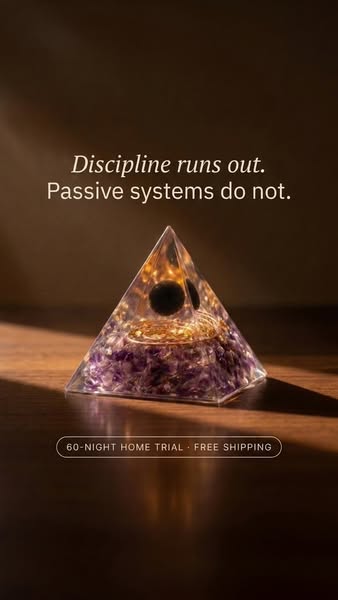 Discipline runs out. This doesn't.