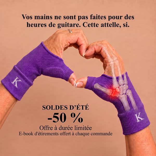 Pensé spécialement pour les guitaristes