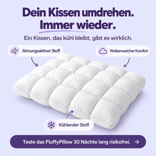 Das Kissen, das sich anfühlt wie Schlafen auf einer Wolke
