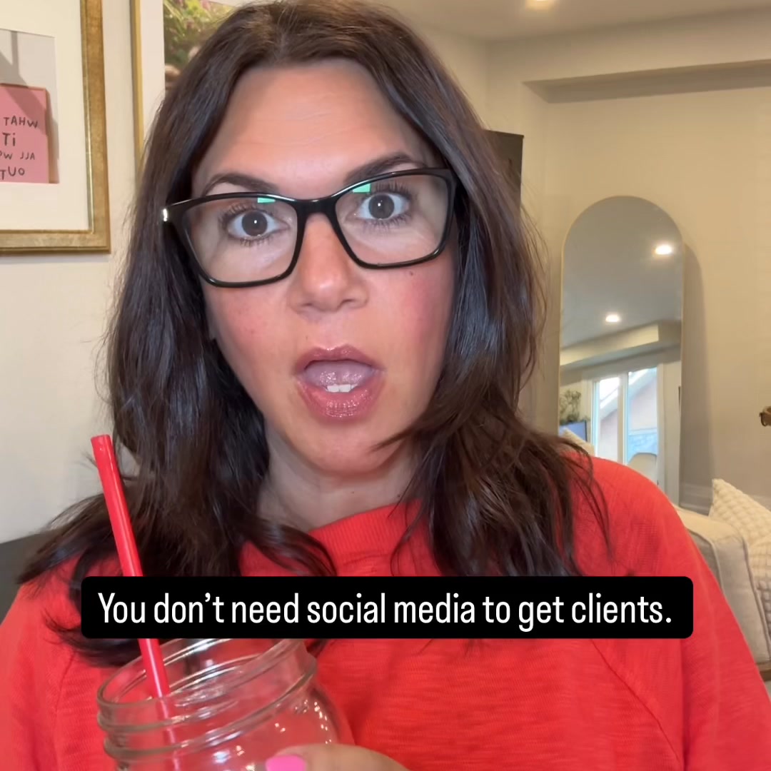 Practitioners you don't need social media to get clients