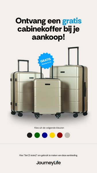 Ontvang je gratis handbagagekoffer
