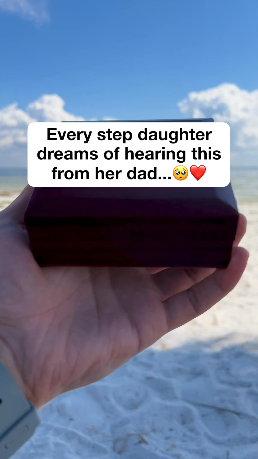 This made my bonus daughter cry happy tears