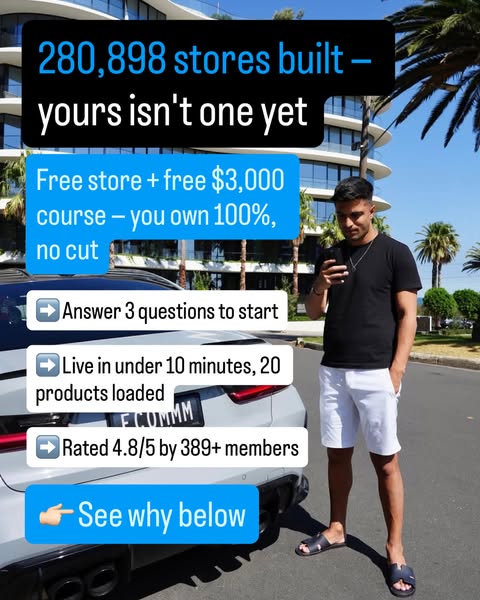 Free AI-Built Store in 10 Minutes