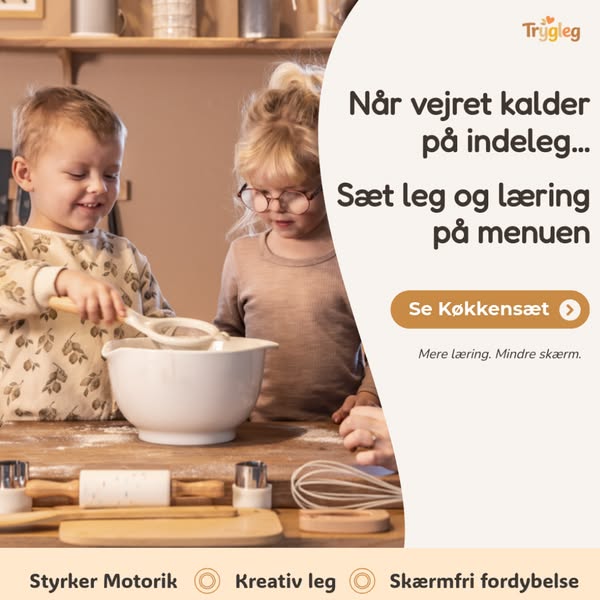 Til små køkkenhjælpere