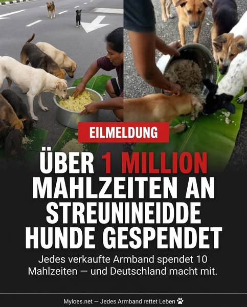 Jedes Armband rettet Leben