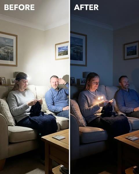 Light Your Knitting, Not The Whole Room