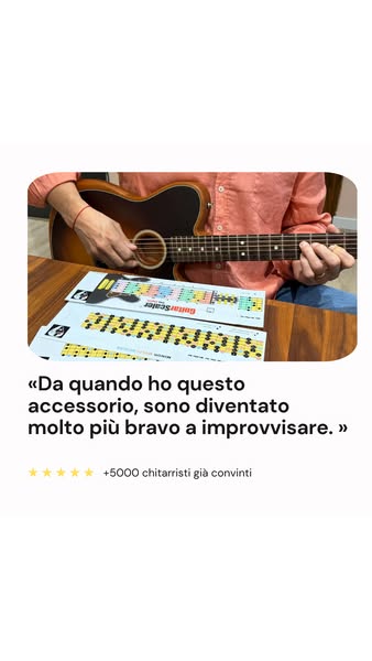 Oltre 5.000 chitarristi soddisfatti