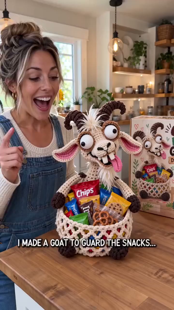 Crochet Your Own Ridiculous Snack Buddy!