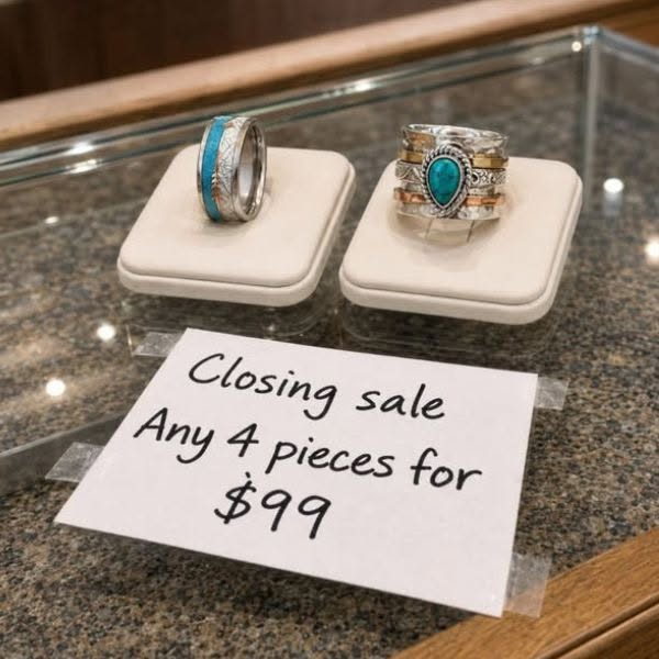 Closing Sale – Any 4 for $99