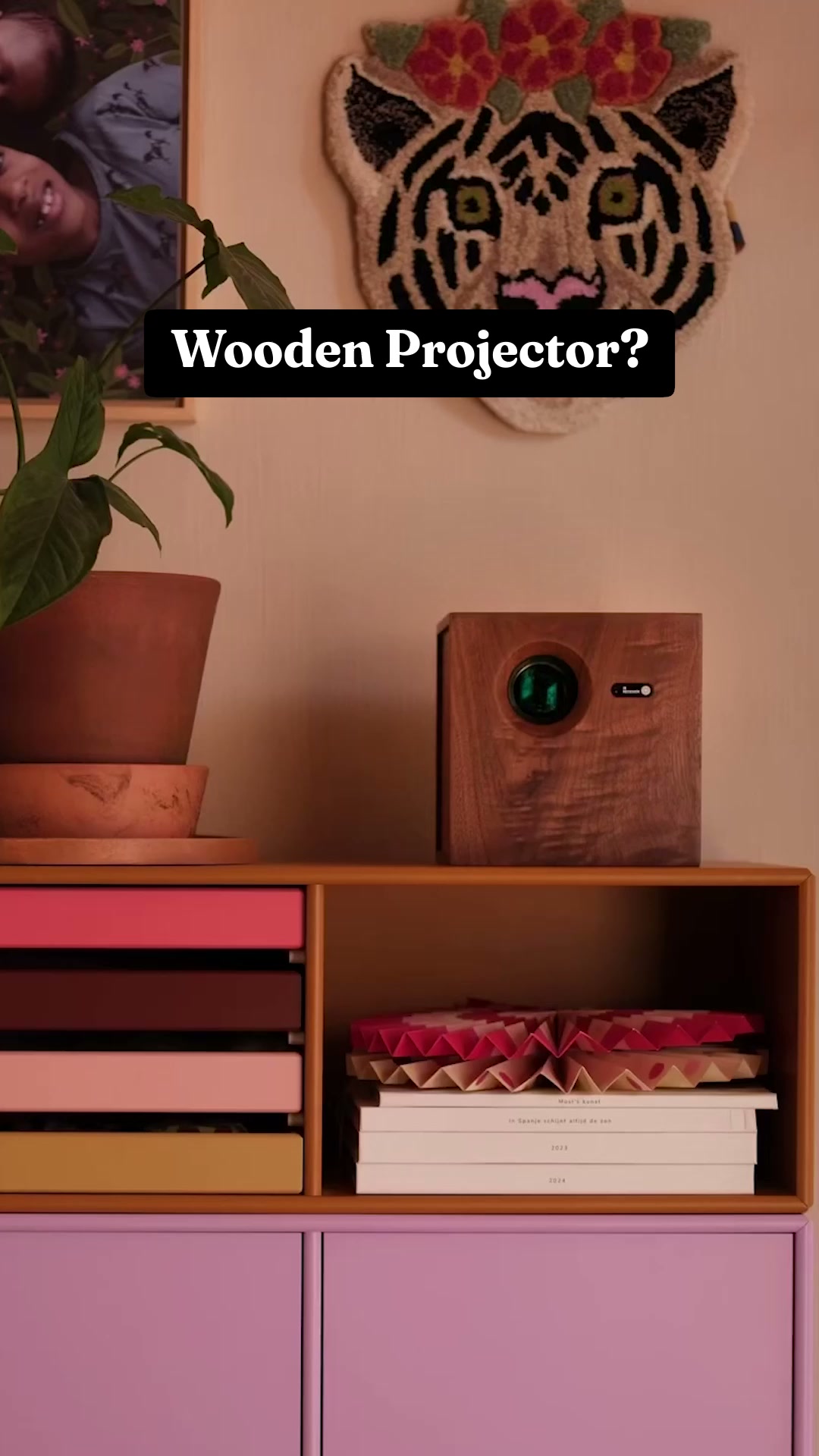 Only Wooden Projector, Cinema Quality